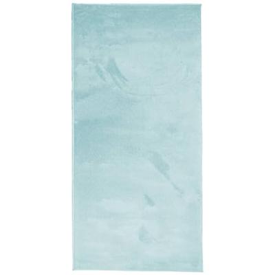 VidaXL Vloerkleed oviedo laagpolig 100x200 cm groen VidaXL Vloerkleed oviedo laagpolig 100x200 cm groen