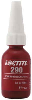 LOCTITE schroefbeveiliging "290" screw retention 10 ml 290