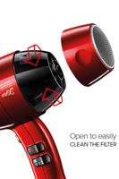 Valera Professional Swiss Silent Jet 8500 Ionic Rotocord Föhn 2000W 1Stuks - thumbnail