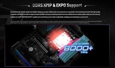Moederbord ASRock X870 Riptide WiFi Intel Wi-Fi 6 AMD AM5 AMD X870 - thumbnail