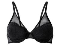 esmara Dames bh met kant (Zwart, 85B) - thumbnail