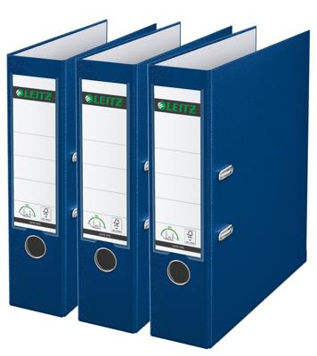 Ordner leitz 180° 1010 3 stuks blauw