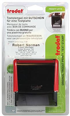 Tekststempel Trodat Printy 4915 personaliseerbaar Tekststempel Trodat Printy 4915 personaliseerbaar