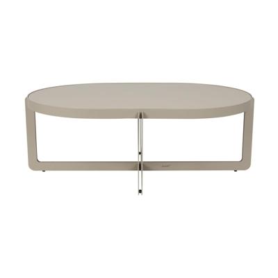 Zuiver Ovale Salontafel 'Centre' 102 x 68cm, kleur Beige