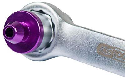 KS Tools 160.0728 Remontluchtingssleutel, extra kort, 9 mm, paars