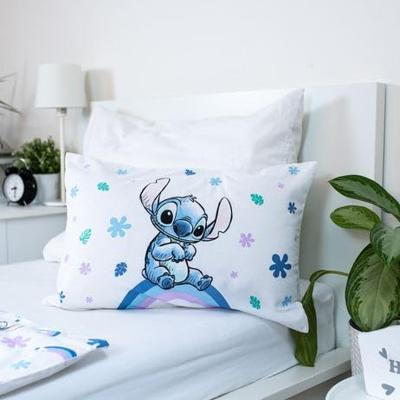 Lilo and Stitch Peuterdekbedovertrek Regenboog - 100 x 135 cm - Katoen - thumbnail