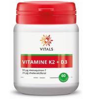 Vitals Vitamine K2 + D3 - 60 vegan softgels - thumbnail