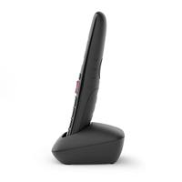 Gigaset E290Hx Universele Handset, Draadloze Ip-Telefoon Voor Senioren Voor Aansluiting Op Uw Basisstation Of Router, Met Zeer Grote Toetsen, Extra Luid Functie, Compatibel Met Hoorapparaat, Zwart - thumbnail