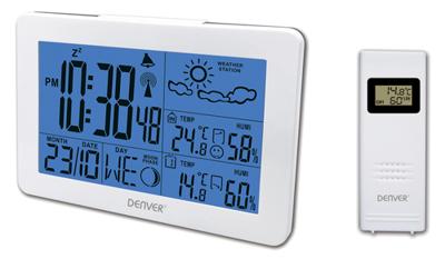 Multi-functioneel Weerstation Denver Electronics WS-530 Wit - thumbnail