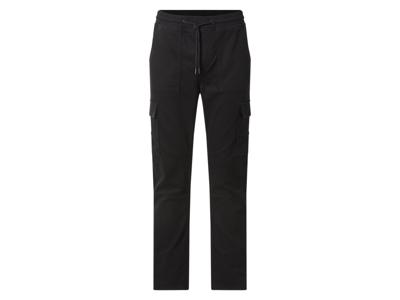 esmara Men Heren cargo joggingbroek (Zwart, M)