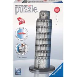 Ravensburger puzzel gebouwen midi toren van pisa 3D 216 stukjes Ravensburger puzzel gebouwen midi toren van pisa 3D 216 stukjes
