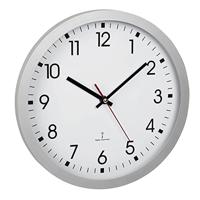 TFA Dostmann 60.3522.02 Wandklok Zendergestuurd 30 cm x 43 mm Zilver - thumbnail