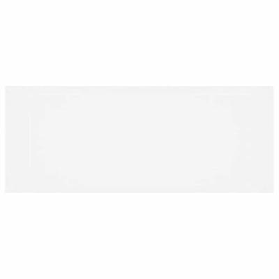 Tuin Tafel Wit 250x100x73 cm van Poly Rattan