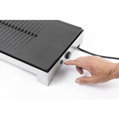 Fritel TG 1475 teppanyaki-kookplaat 1800 W Op tafelblad Aluminium Fritel TG 1475 teppanyaki-kookplaat 1800 W Op tafelblad Aluminium