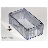 Hammond Electronics 1591CTCL Universele behuizing 120 x 65 x 40 Polycarbonaat Natuur 1 stuk(s) - thumbnail