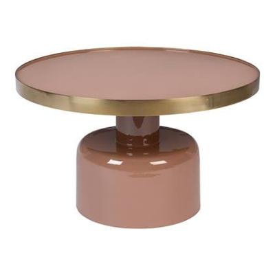 Zuiver Ronde Salontafel 'Glam' 60cm, kleur Roze Zuiver Ronde Salontafel 'Glam' 60cm, kleur Roze