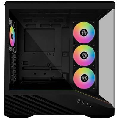 Lian Li Vector V100 Midi-tower PC-behuizing, Behuizing, Gaming-behuizing Zwart
