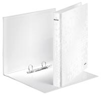 Leitz WOW Ring binder - pearl white ringband A4 Wit - thumbnail