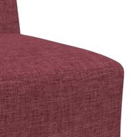 Fauteuil 55 cm stof wijnrood - thumbnail