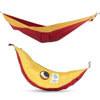 Ticket to the Moon King Size hangmat Burgundy / Dark Yellow Ticket to the Moon King Size hangmat Burgundy / Dark Yellow