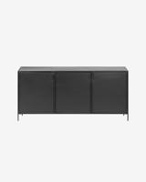 Kave Home Dressoir 'Shantay' Zwart metaal, 160cm - thumbnail