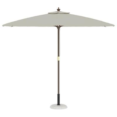 VidaXL Parasolvoet wit ø 45 x 33 cm betonkleurig