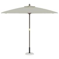 VidaXL Parasolvoet wit ø 45 x 33 cm betonkleurig - thumbnail