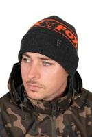 Fox Collection Beanie Black & Orange - thumbnail