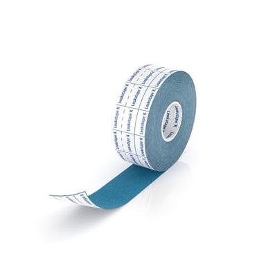 Leukotape K Kleefwindel Elast Blauw 2,5cmx5m 1