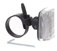 Busch & Muller Voorreflector met schroefbeugel wit - thumbnail