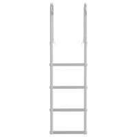 xl Dock ladder Zilver 45 x 11.5 x 162 cm Aluminium - thumbnail