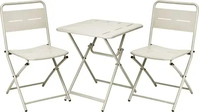 Ambiance bistroset vouwbaar beige