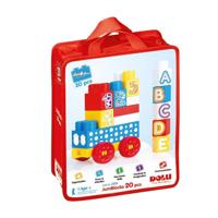 Dolu blokkentrein met 20 blokken - thumbnail
