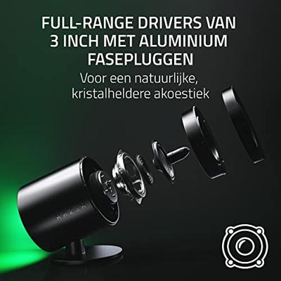 Razer Nommo V2 Pro Zwart Razer Nommo V2 Pro Zwart