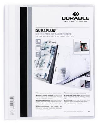 Durable personaliseerbare snelhechtmap Duraplus wit Durable personaliseerbare snelhechtmap Duraplus wit