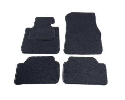 Automatten op maat - zwart stof - BMW 1-serie F20, F21 2011-2019