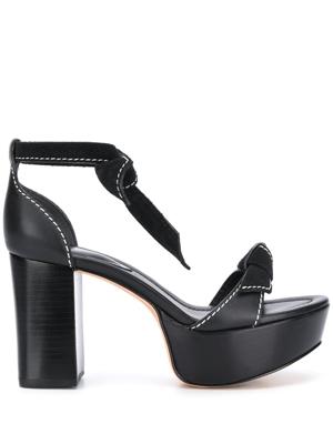 Alexandre Birman Clarita Plateau sandals - Black Alexandre Birman Clarita Plateau sandals - Black