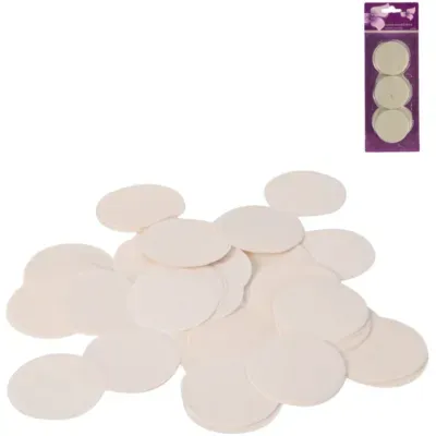 Confetti rond ivoor 100 g | 24 stuks