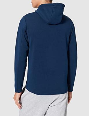 JAKO 6729 Sweater Met Kap Premium Basics - Marine Gemeleerd - L