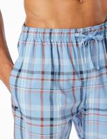 Schiesser Pyjamabroek lichtblauw geruit - thumbnail