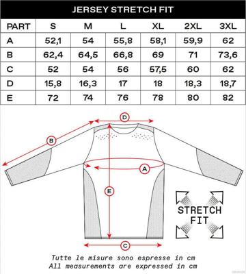 UFO PLAST jersey "mx ares mx jersey ufo ares white/black gr. l