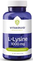 Vitakruid L-Lysine 1000mg met vitamine C - thumbnail