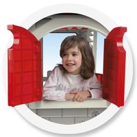 Speelgoedhuis voor Kinderen Chicos Grand Cottage XL 122 x 103 x 104 cm - thumbnail