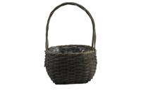 Mand rd wilg/hout Esmond L grijs - thumbnail