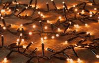 Koppelverlichting Connect De Luxe Cluster 200Led Classic 4M, 2Cm Afstand Tussen De Leds, Rubber Kabel Zwart kerstverlichting 31V Anna's Collection - Annas collection - thumbnail