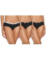 Puma Hipster Dames Zwart 3-Pack-XL - thumbnail