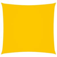 Zonnescherm vierkant 3,6x3,6 m oxford stof geel - thumbnail