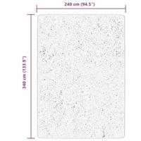 VidaXL Vloerkleed arbizu binnen en buiten vintage stijl 240x340 cm - thumbnail