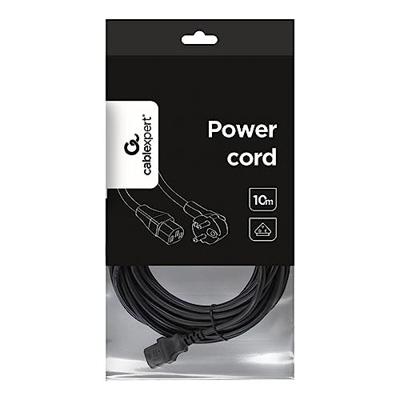Netsnoer (C13) VDE 10 meter Zwart