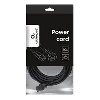 Netsnoer (C13) VDE 10 meter Zwart - thumbnail